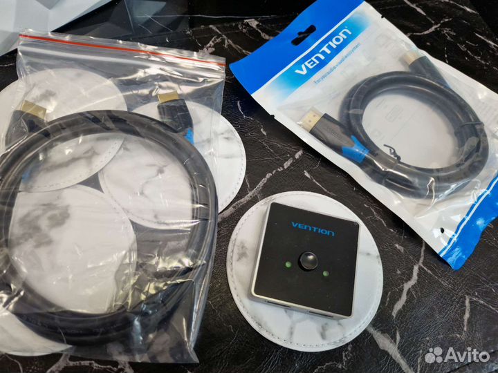 Hdmi сплиттер Vention + 2 кабеля