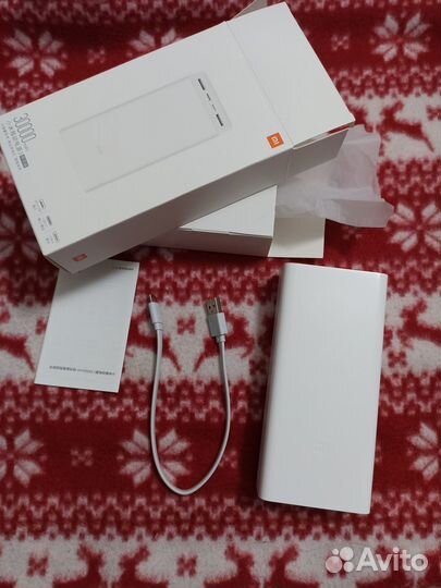 Внешний аккумулятор Xiaomi Mi Power Bank 3, 30000
