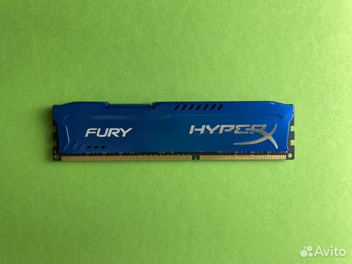 Ddr3 8gb 1600 mhz HyperX Fury Kingston Новая