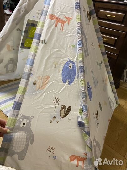 Детский домик вигвам хлопок