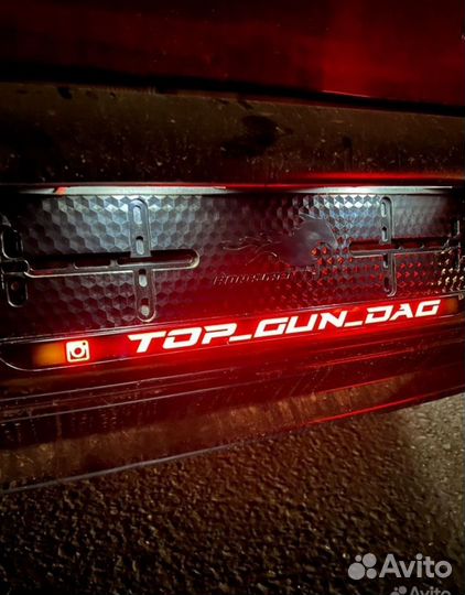 Рамки для номеров с LED надписью