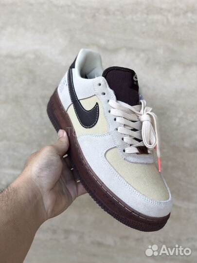 Кроссовки Nike Air Force 1 Coffee