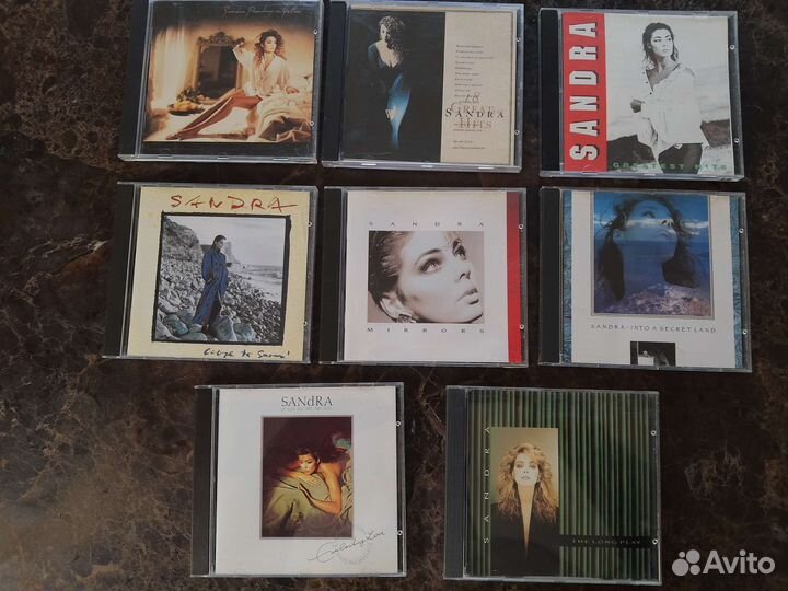 Cd диски певицы Sandra пр-т во Германия