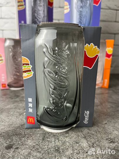 Стакан стеклянный McDonald's Coca cola