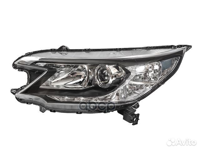 Фара левая линзованная, не диодная, с корректор