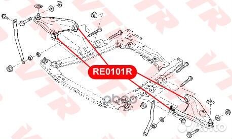 Сайлентблок рычага передней подвески ваз LADA L