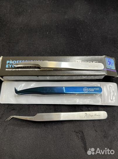 Пинцет для наращивания ресниц