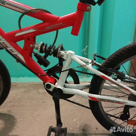 Велосипед actico exteme отсутствуют баренды