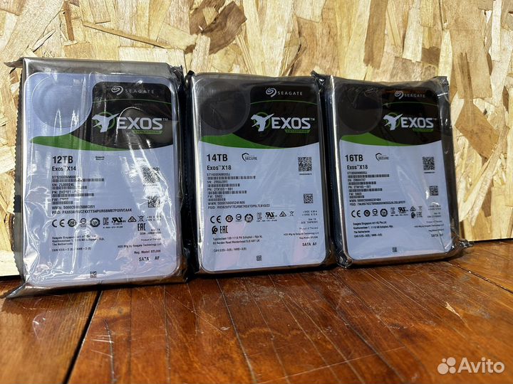 Жесткие диски 12-20 тб Seagate Exos