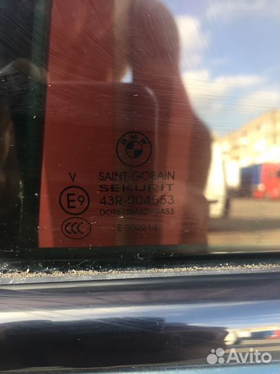 Стекло задней левой двери бмв х5 е70