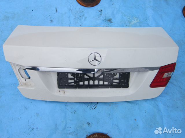 Крышка багажника Mercedes E w212 белая 212 седан