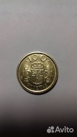 Испания 100 песет 1992г