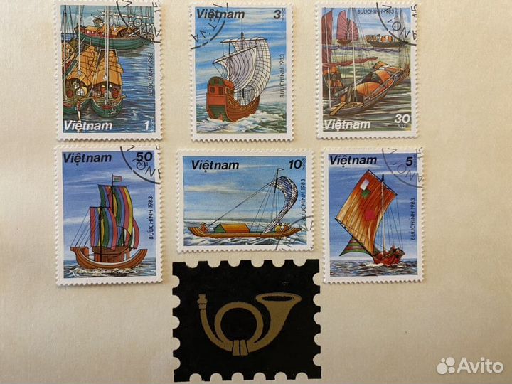 Серия почтовых марок Вьетнама