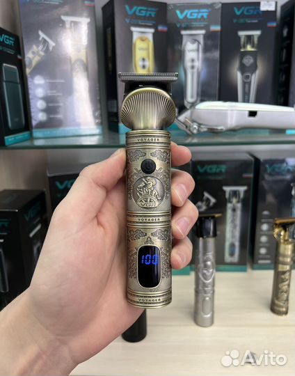 Триммер для стрижки бороды и волос VGR V-962