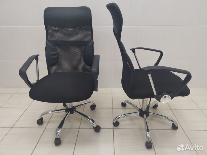 Кресло сетка высокое