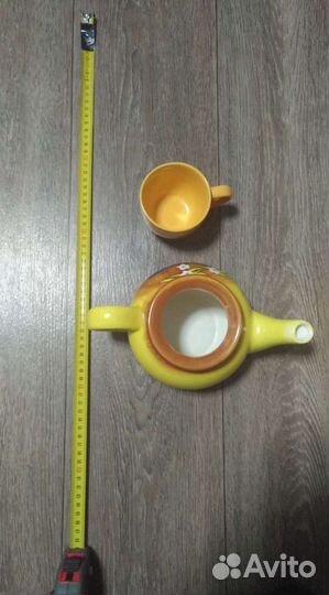 Заварочный чайник с чашкой