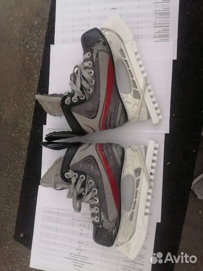 Хоккейные коньки bauer детские