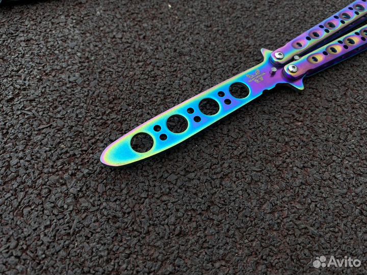 Тренировочный нож бабочка