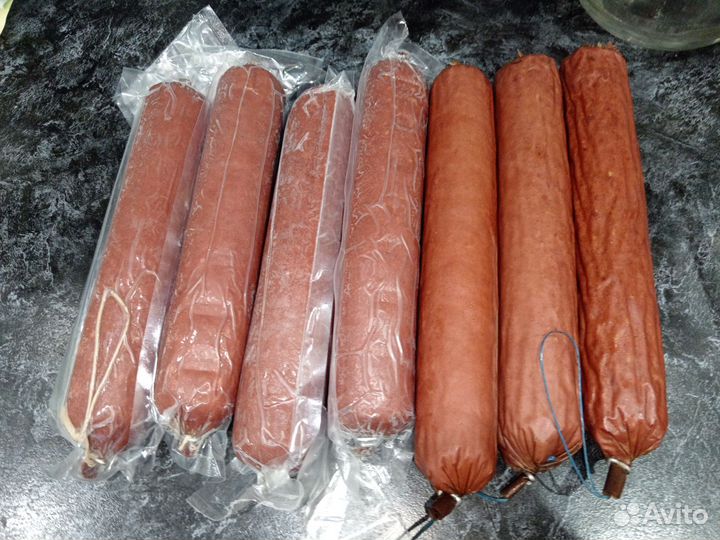 Колбаса из конины