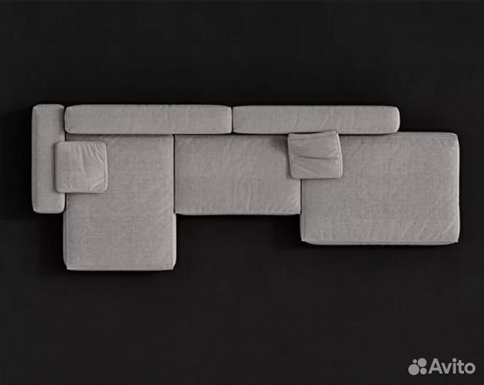 Диван со спальным местом 4400х1800 мм