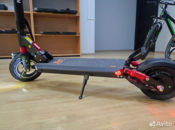 Электросамокат kugoo x1 быстрый и компактный
