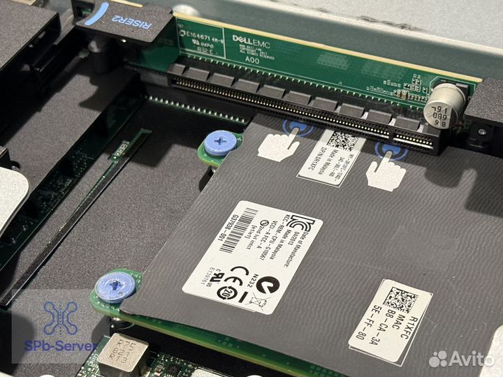 Сервер Dell R640 8sff H740p 2 x Gold 6134 64GB