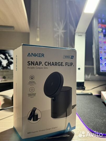 Беспроводная зарядка Anker series 6