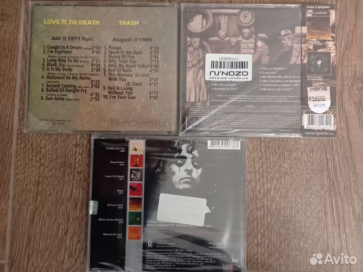 CD Led Zeppelin Quatro Alice Cooper Helloween Him