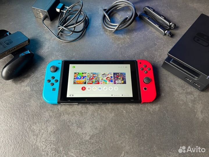 Nintendo Switch с играми