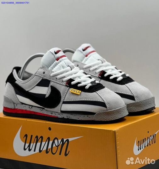 Кроссовки Nike Cortez Union Grey (Арт.71266)