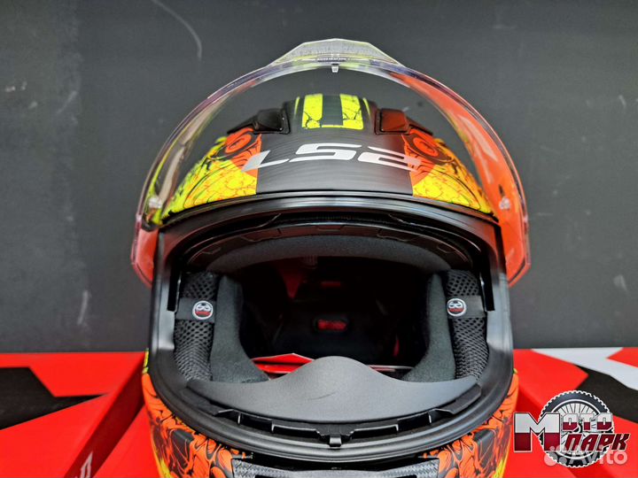 LS2 Мотошлем FF320 stream EVO throne