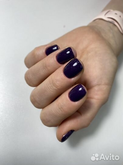 Маникюр с покрытием гель-лаком