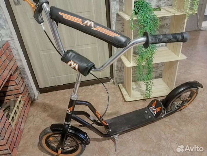 Самокат детский двухколесный бу