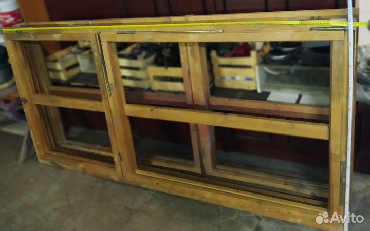 Деревянные рамы оконные под стеклопакеты 4шт