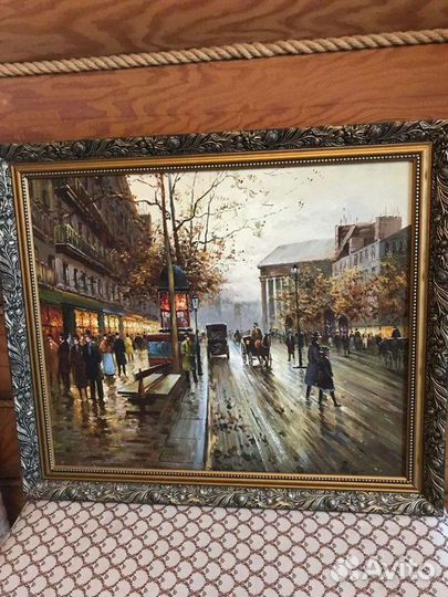 Картина маслом на холсте