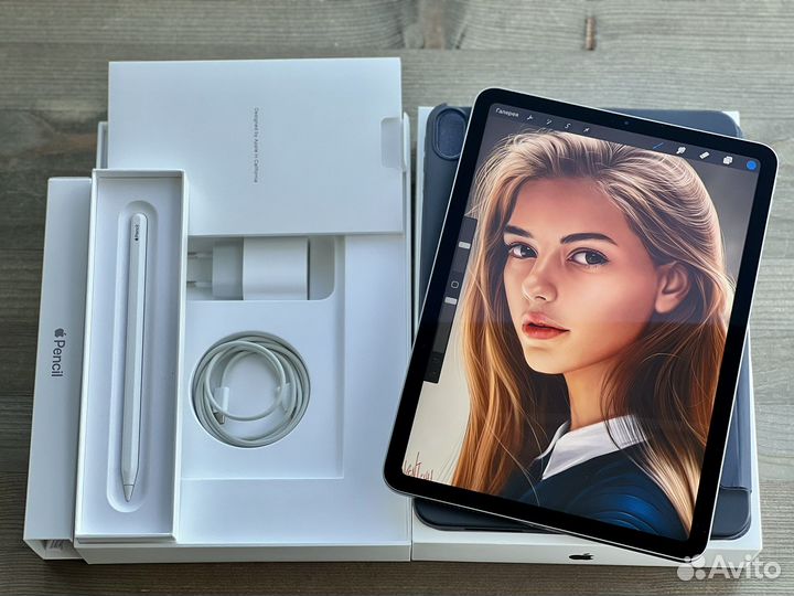 iPad Air 4 256GB + Pencil 2 + Procreate рст