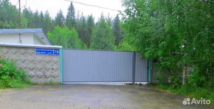 Каркас откатных ворот