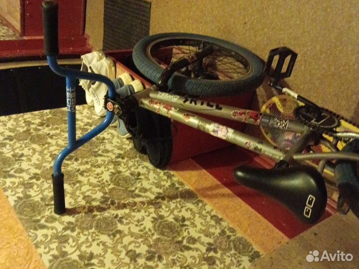 Трюковой велосипед bmx бу tech team