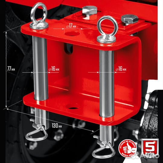 Бензиновый мотоблок с вом зубр, 7 л.с