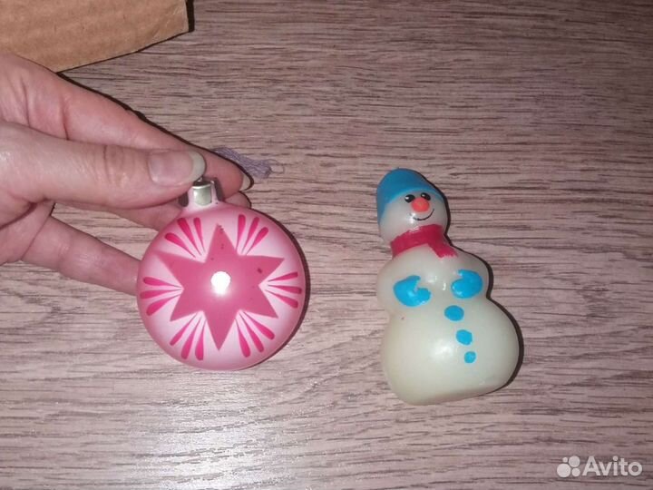 Елочные игрушки СССР