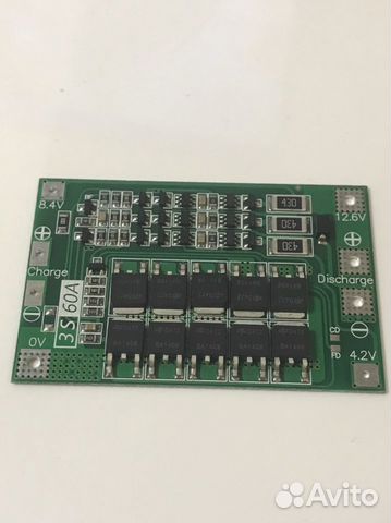 Плата bms 3s 60А