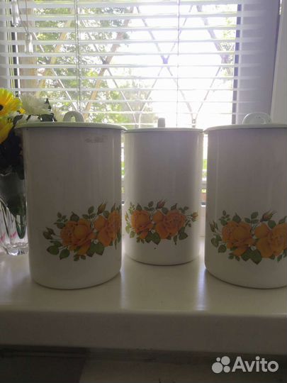 Банки эмалир. под сыпучее