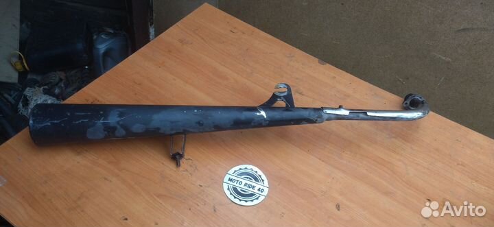 Глушитель на мопед альфа