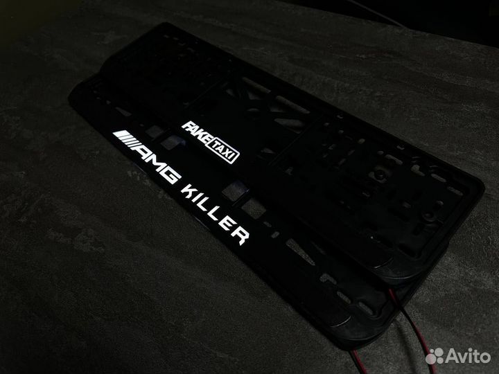 Рамка номера с подсветкой LED