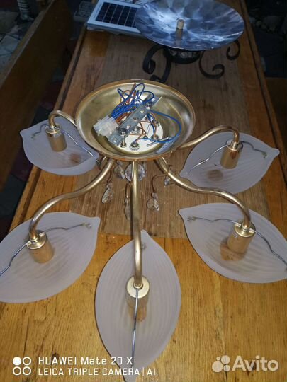 Люстра потолочная бу