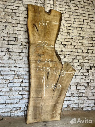 Слэб ясеня под барную стойку