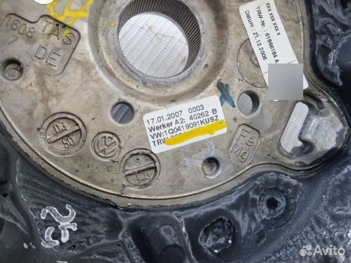 Рулевое колесо с AIR BAG Volkswagen Golf V