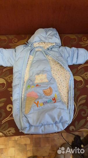 Конверт в коляску демисезонный