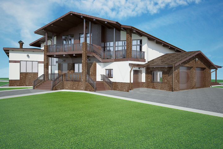 Дом 400 м² на участке 50 сот.