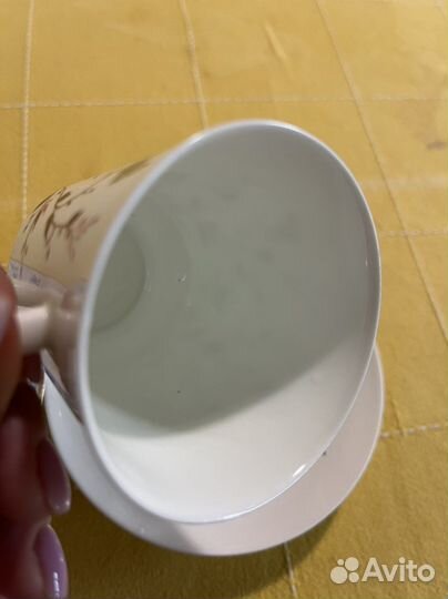 Чайная пара лфз костяной фарфор